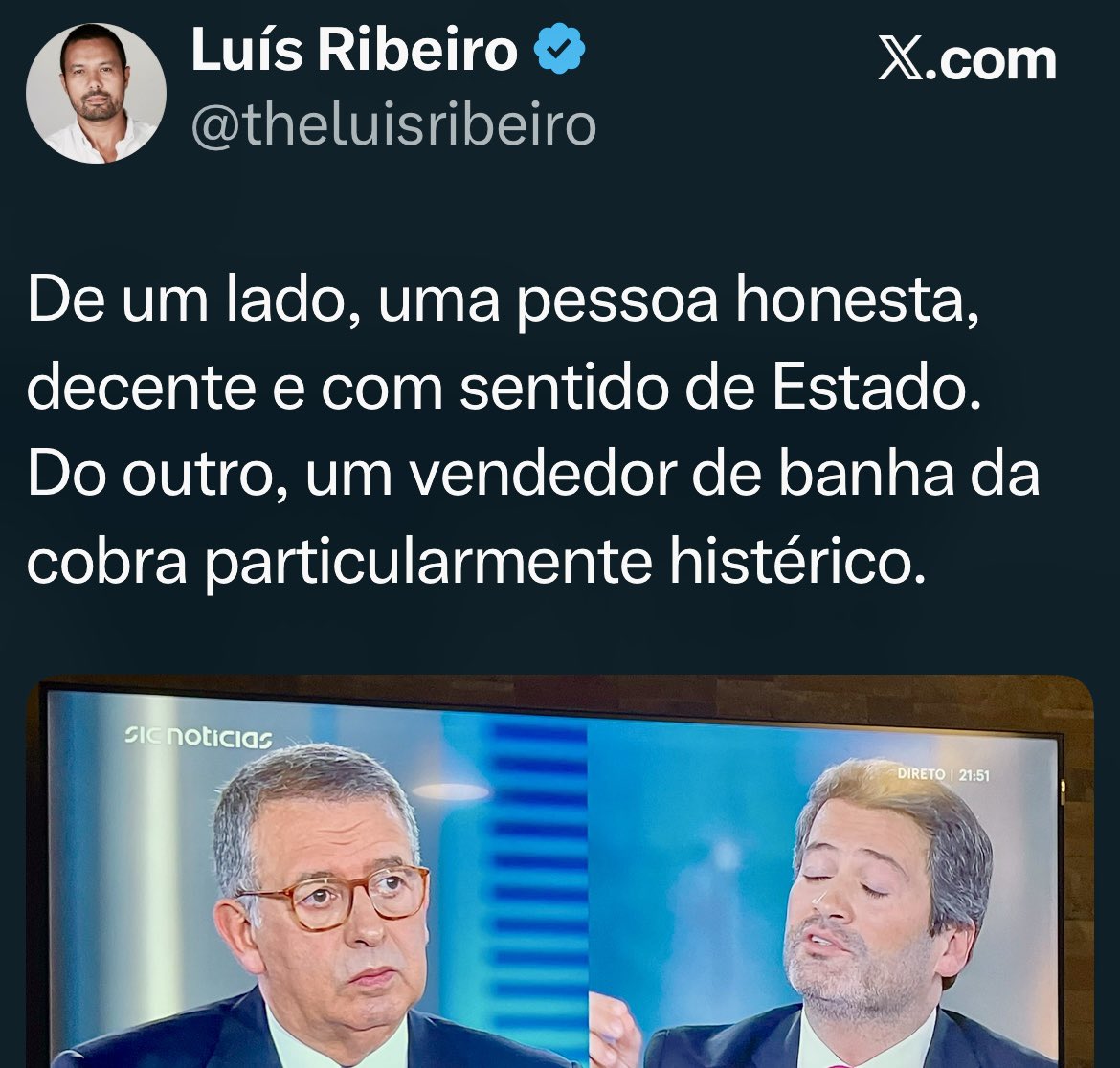 Luís Ribeiro tweet media