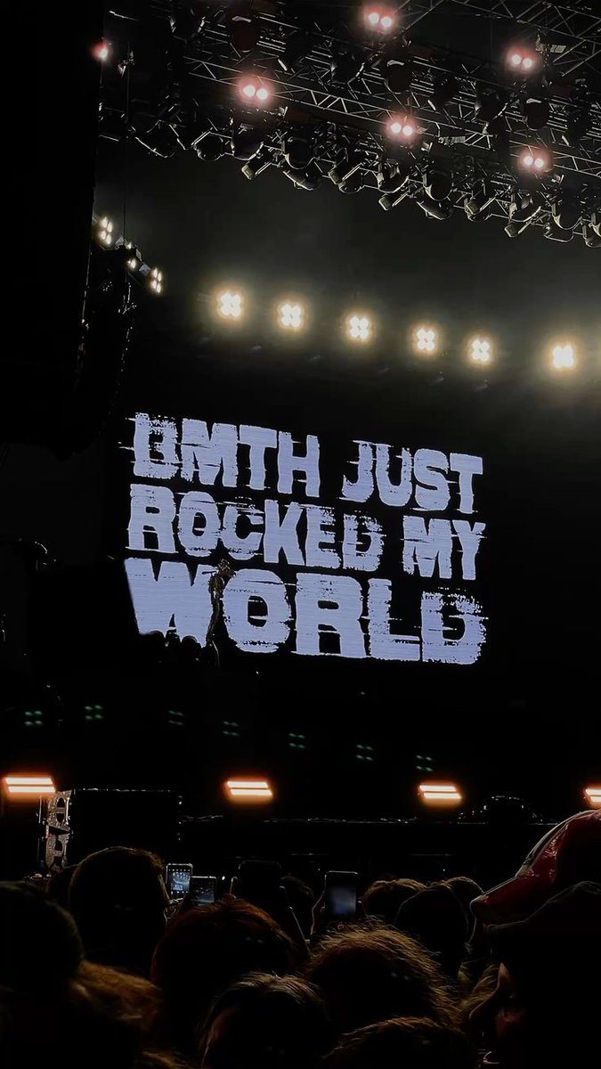 ArgentinaBmth's tweet image. Bring Me The Horizon Just Rocked My World