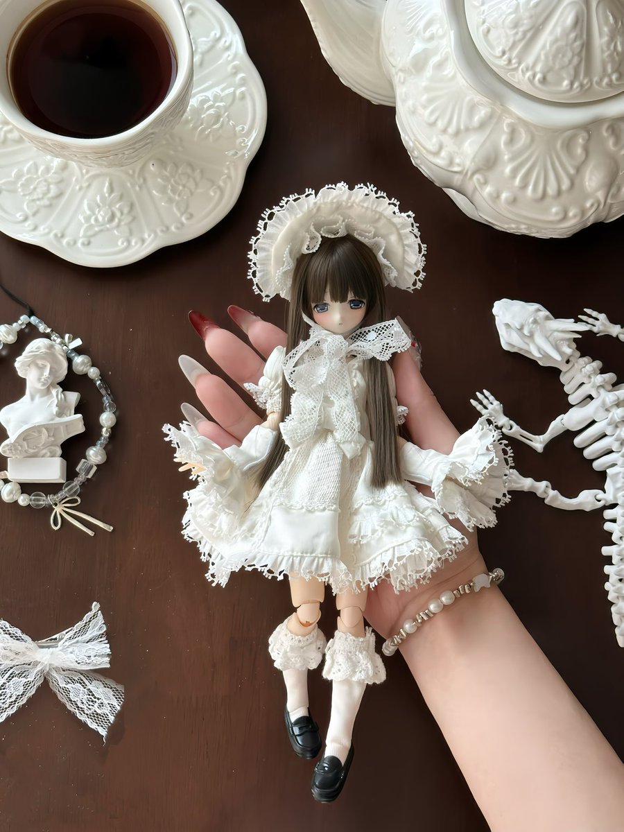 Miya_Brando's tweet image. ☕️🤍🧸
#azone #DreamySoo服 #ドール服