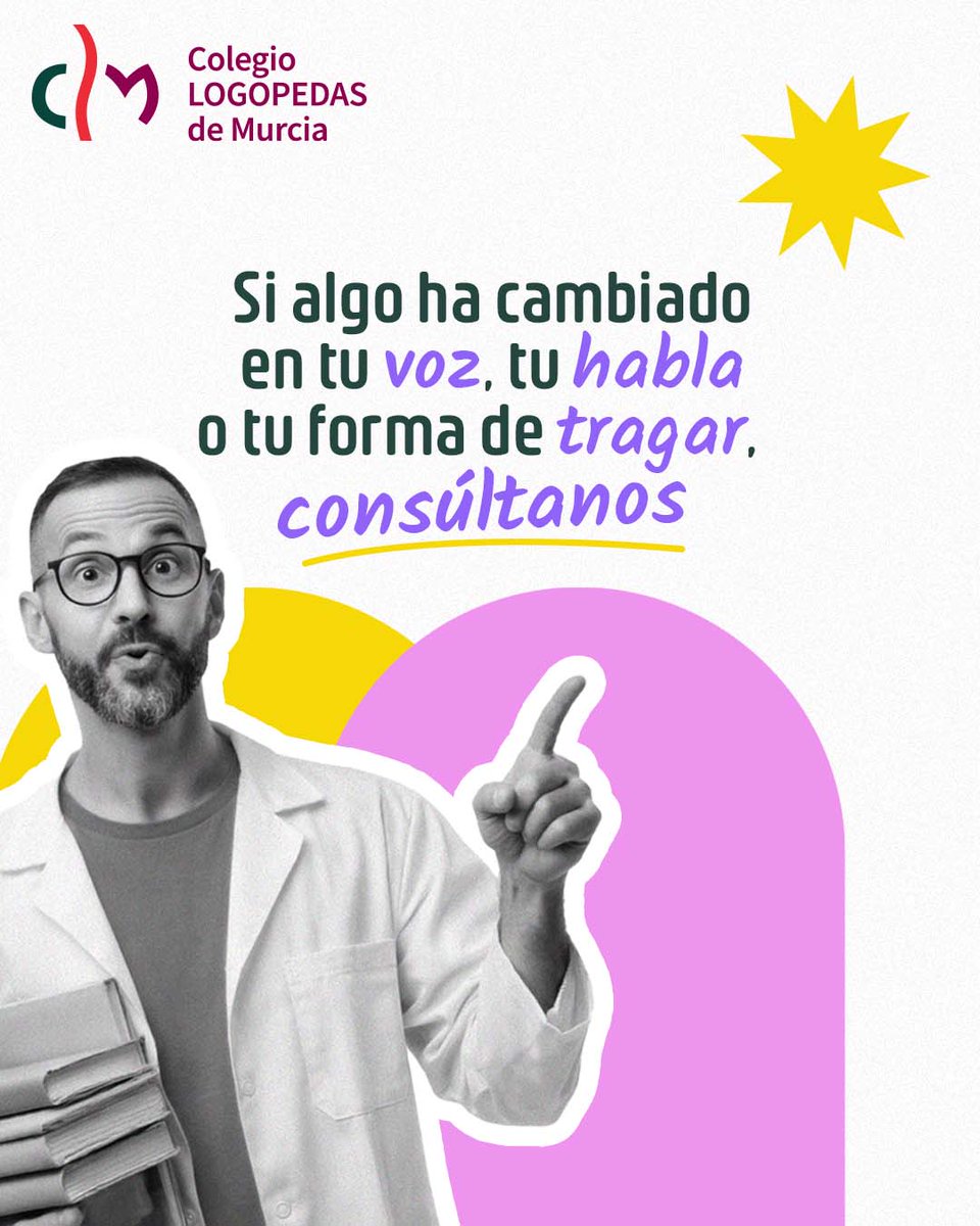 La logopedia no es solo para niños.
También acompaña a personas adultas que notan cambios en su voz, audición, habla o al tragar.

#LogopediaAdultos #ColegioLogopedasMurcia #Voz #Deglución #DañoNeurológico #Salud #Comunicación #Murcia