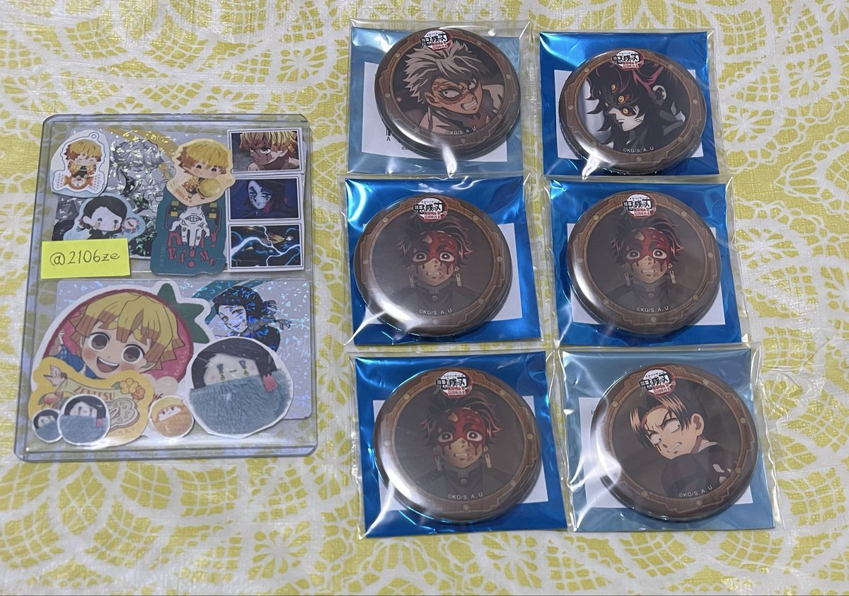 鬼滅の刃 無限城編 譲渡 譲 コラボカフェ 第四期 ランダム57mm缶バッジ