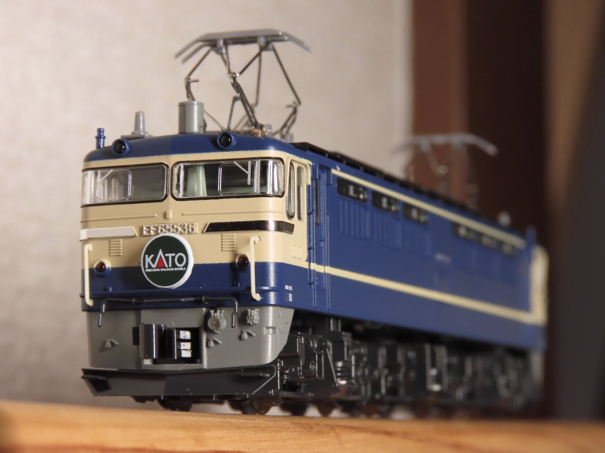 入線｜KATO 3060-9 EF65 536 関水金属保存機 鉄コン2020東京大会の
