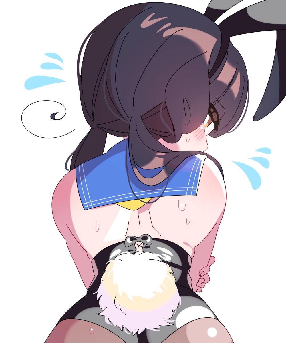 「逆バニーの日らしいけど現Xに載せられる絵がないから普通のバニー再掲」|静本はる🐰🎏のイラスト
