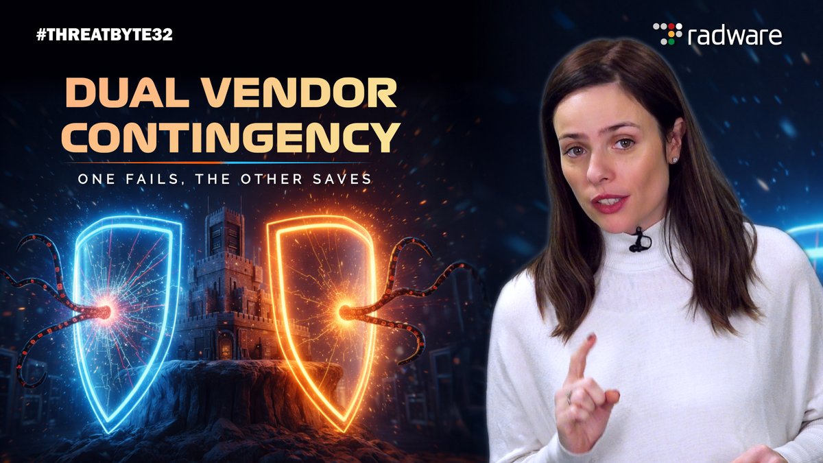 In this Threat Bytes episode, Eva breaks down why dual-vendor security is smart contingency planning—built-in redundancy, zero recovery time, and stronger coverage when it matters most.

▶️ Watch the latest Threat Bytes youtu.be/ZeSq1ak9PEo