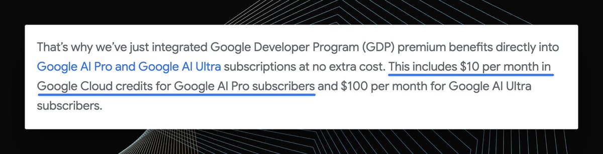 web3kid's tweet photo. unexpected win. google just cut my bill by 50%.

never thought i'd get this much dopamine from saving 10$/month :) https://t.co/10uXEnoXvP