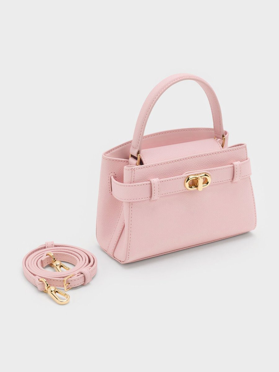 NEW】Aubrielle オブリエル トップハンドルバッグ - コットン