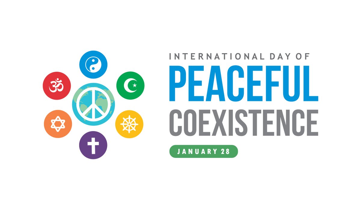 International Day of Peaceful Coexistence: Peace begins with understanding. Cultural humility strengthens our shared humanity.