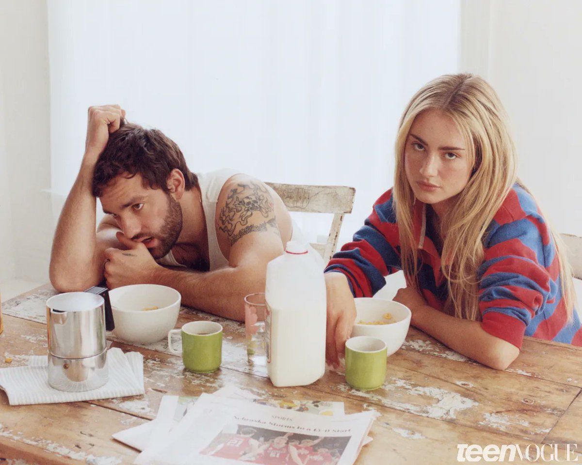 Grace Van Patten and Jackson White for Teen Vogue (2026)

Photographed by Andy Jackson
#tellmelies