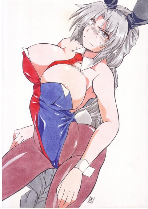 #節分が近いので赤と青の画像を貼る 待ちたまえ君たち