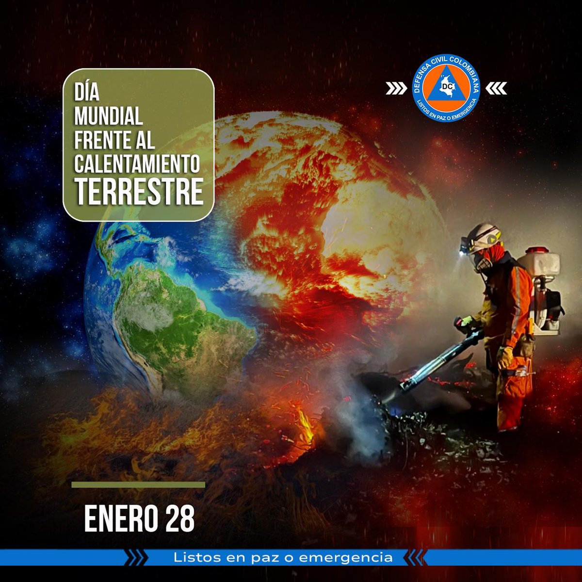 🌍 28 de enero | Día Mundial de la Acción frente al Calentamiento Terrestre
Con #BosqueNaranja, en 2025 sembramos +104.270 plántulas, fortaleciendo bosques que protegen la vida y enfrentan el cambio climático 🌳
Cada acción cuenta.
#ComprometidosConColombia 🧡