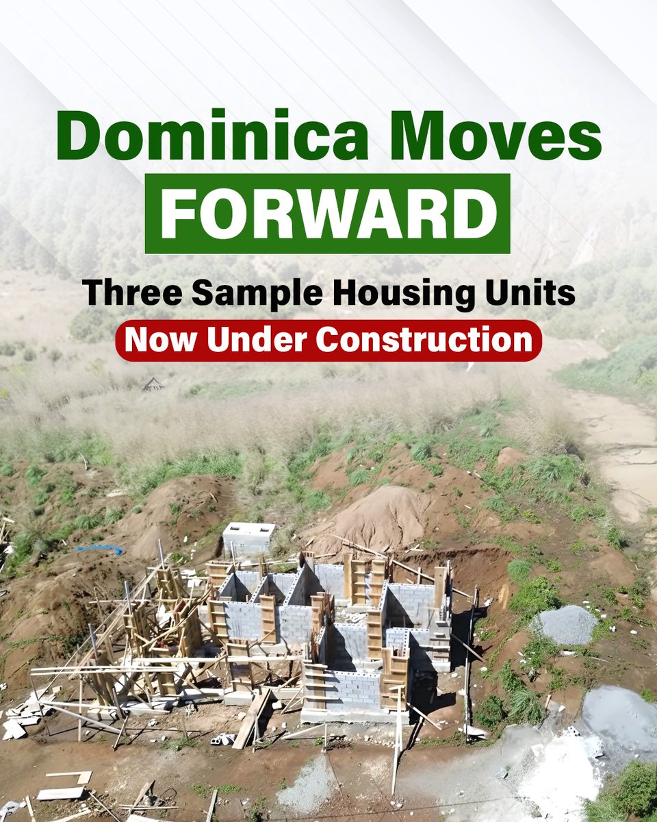 T4Dominica's tweet image. #Dominica #Progress #HousingProgram