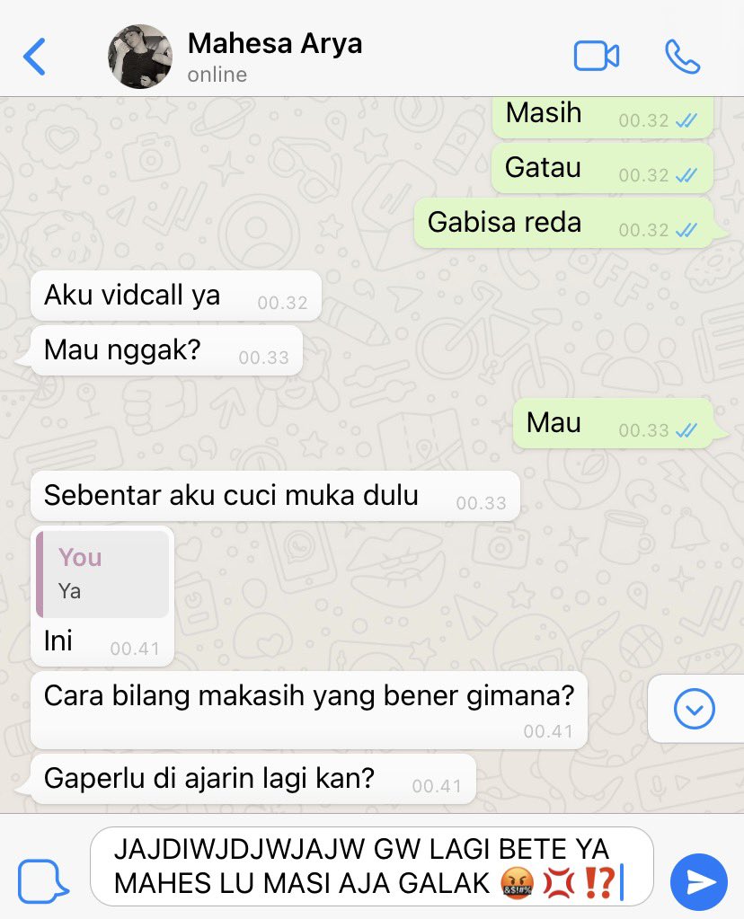 gppkuat's tweet photo. Absen yang mau dimarahin mahes ✋🏻 https://t.co/OuvDEUpRuZ