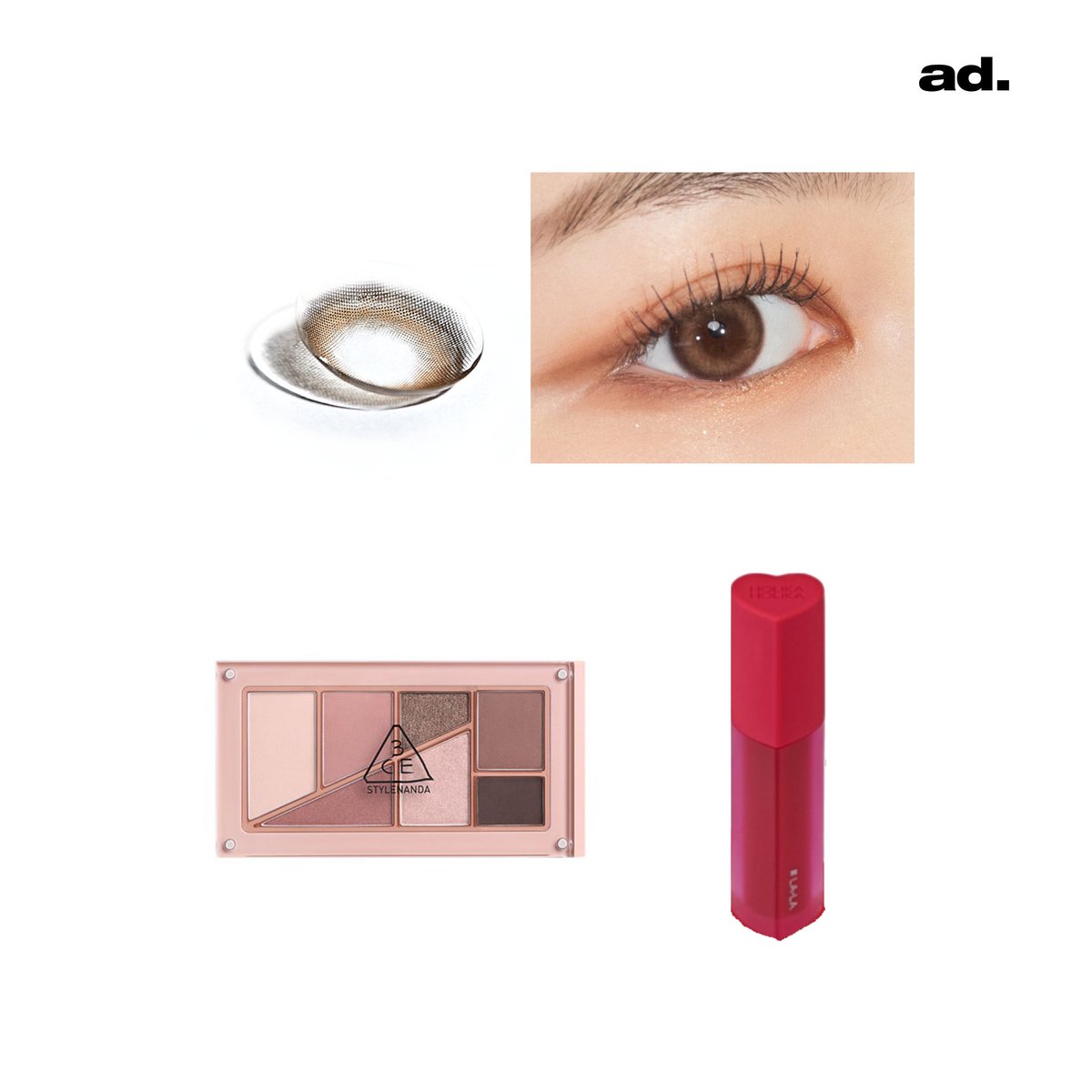 adddid21's tweet image. 링크를 통해 구매 시 일정 수수료를 지급 받을 수 있습니다.
✺ 260127 아이브 장원영 메이크업 정보

♡ 렌즈 
하파크리스틴 어도러블 크리스틴 브라운 (13.4) / 19,000원
 🔗 hapakristin.co.kr/products/h6638…

♡ 아이섀도우  3CE 레이어 잇 올 아이 팔레트 #로지 힙 / 28,500원  🔗