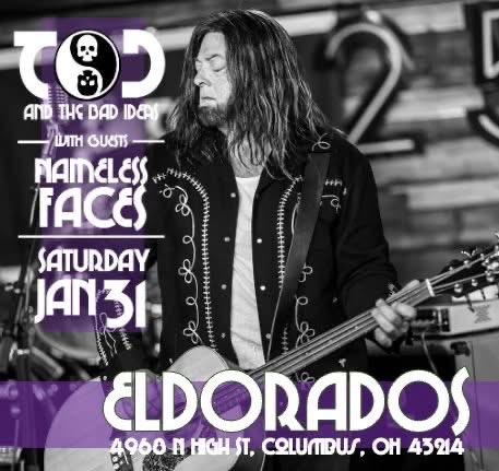 faces_nameless's tweet photo. This Saturday, January 31, two bands come together to celebrate Todd’s birthday with one unforgettable night of live music. Catch tOd and the Bad Ideas and Nameless Faces from 8PM–12AM at Eldorado’s Food &amp; Spirits in Columbus.
Great food, drinks, great people, and killer music. https://t.co/0hqrRMbfbk