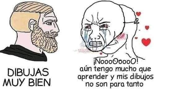 Cuando me dicen que dibujo bien rico