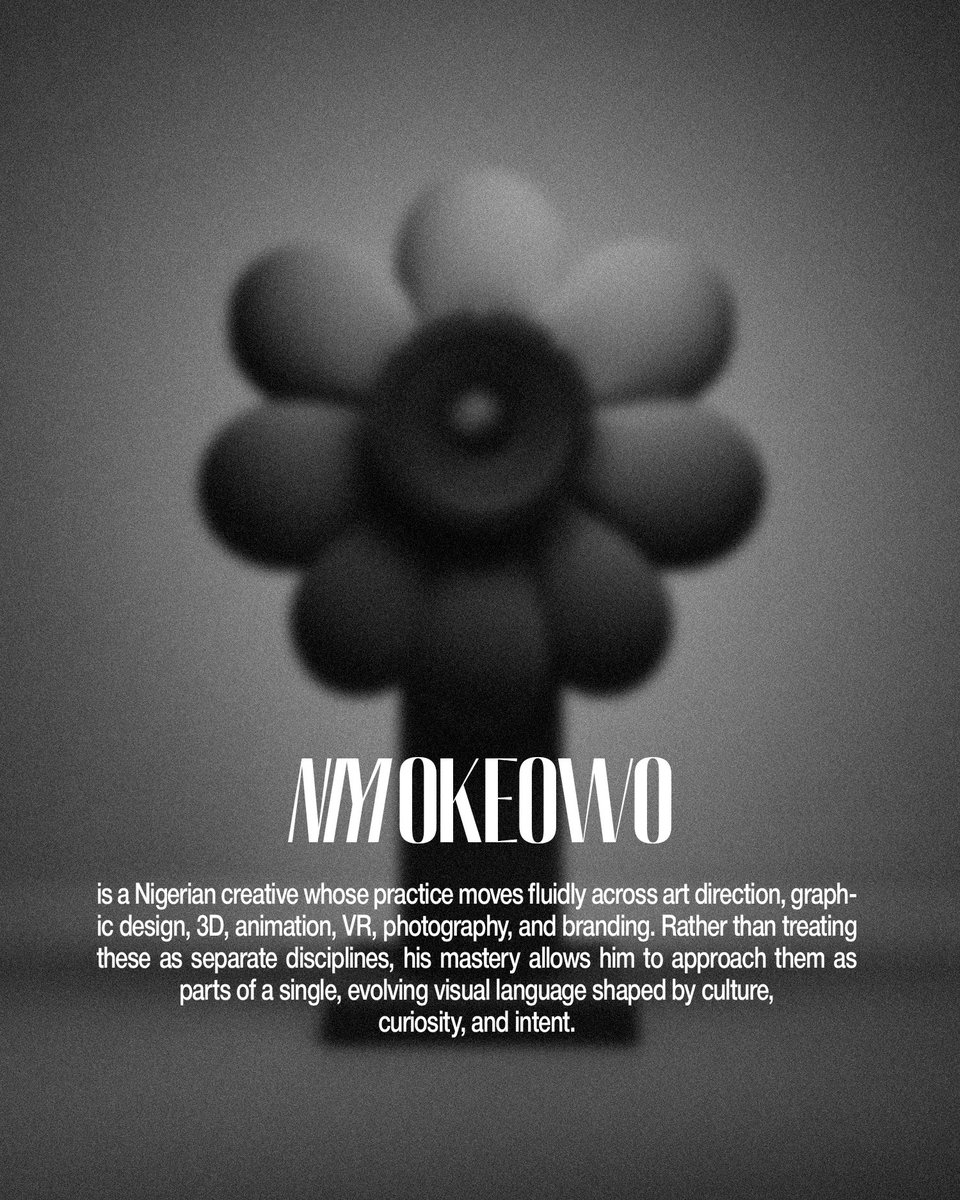 AccessGrantedAF's tweet photo. Niyi Okeowo (@niyiokeowo) the future-facing multidisciplinary creative and visual innovator, creating with culture at the core. https://t.co/vgPBd9qNW7