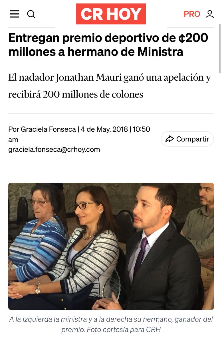 ¿Cómo olvidar los ₡233.000.000 que recibió irregularmente el hermano de una Ministra PAC?

#PACNuncaMás 🚫
