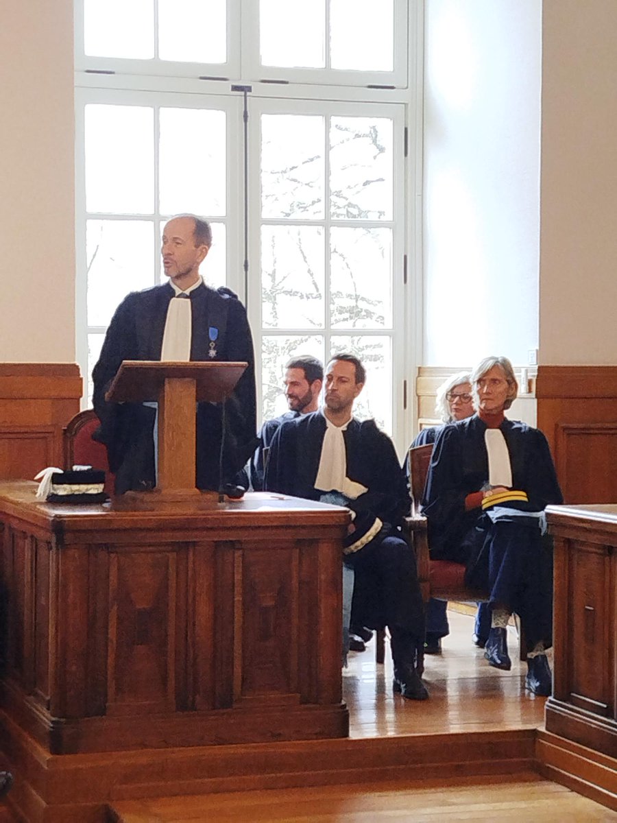 Image de Préfet de la Moselle - #justice ⚖️ I Pascal Bolot, préfet de la Moselle, a assisté ce lundi 26 janvier, à l'audience solenn