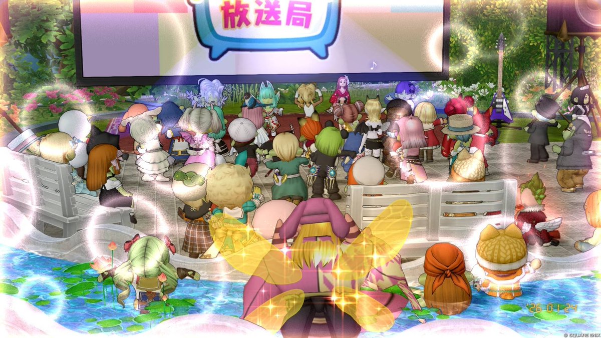 WhiteGo0822's tweet photo. 先週の土曜はフレさんたちとのサブのお宝地図巡りと久しぶりに #メギさんぽ にも少し顔を出してマッタリした後、セフィミンさんとゆうみさんのドワ子ユニット #SoundCross 新春ライブの方にも~!
今回もたくさんの素敵な曲の数々をみなさんと一緒に楽しめましたよ~!
続きますよ~
#ドラクエ10 #DQ10 https://t.co/7EpqB5TOSZ