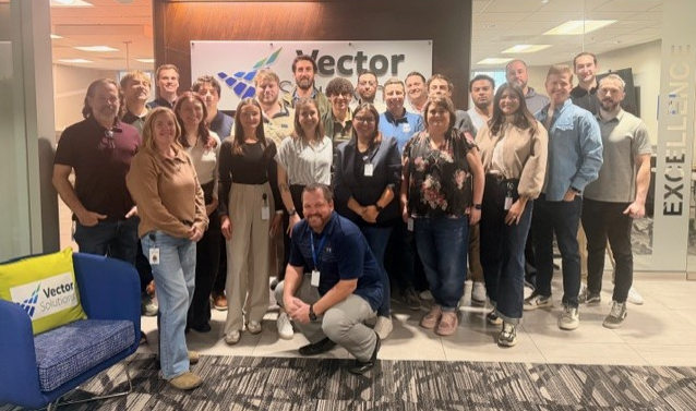 VectorPerform's tweet photo. Welcome to Vector’s first Accelerate cohort of 2026 📸 From CEO insights to market learning, networking, and a pickleball team event, onboarding at our Tampa HQ was a great start. #Vector #Accelerate2026 #TeamVector https://t.co/WNdPGgcVcp