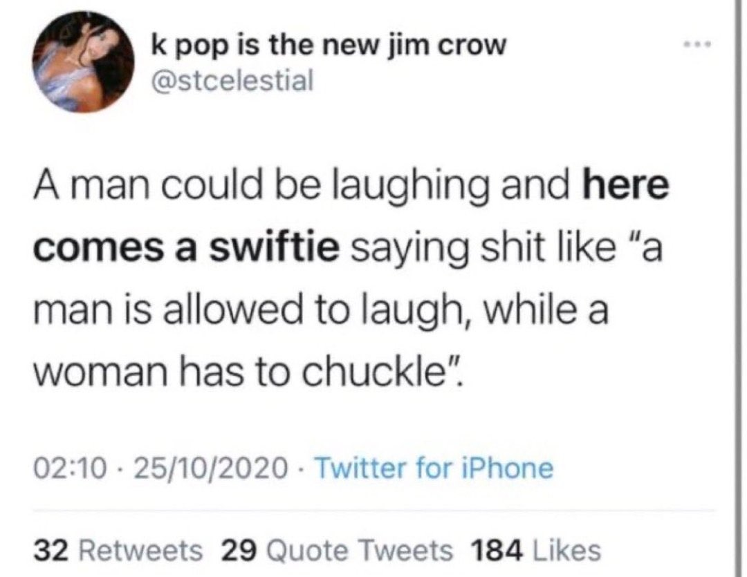 swifties embarrassing themselves in the qts acting like taylor isn’t literally out here polluting the planet with under 20-minute private jet trips