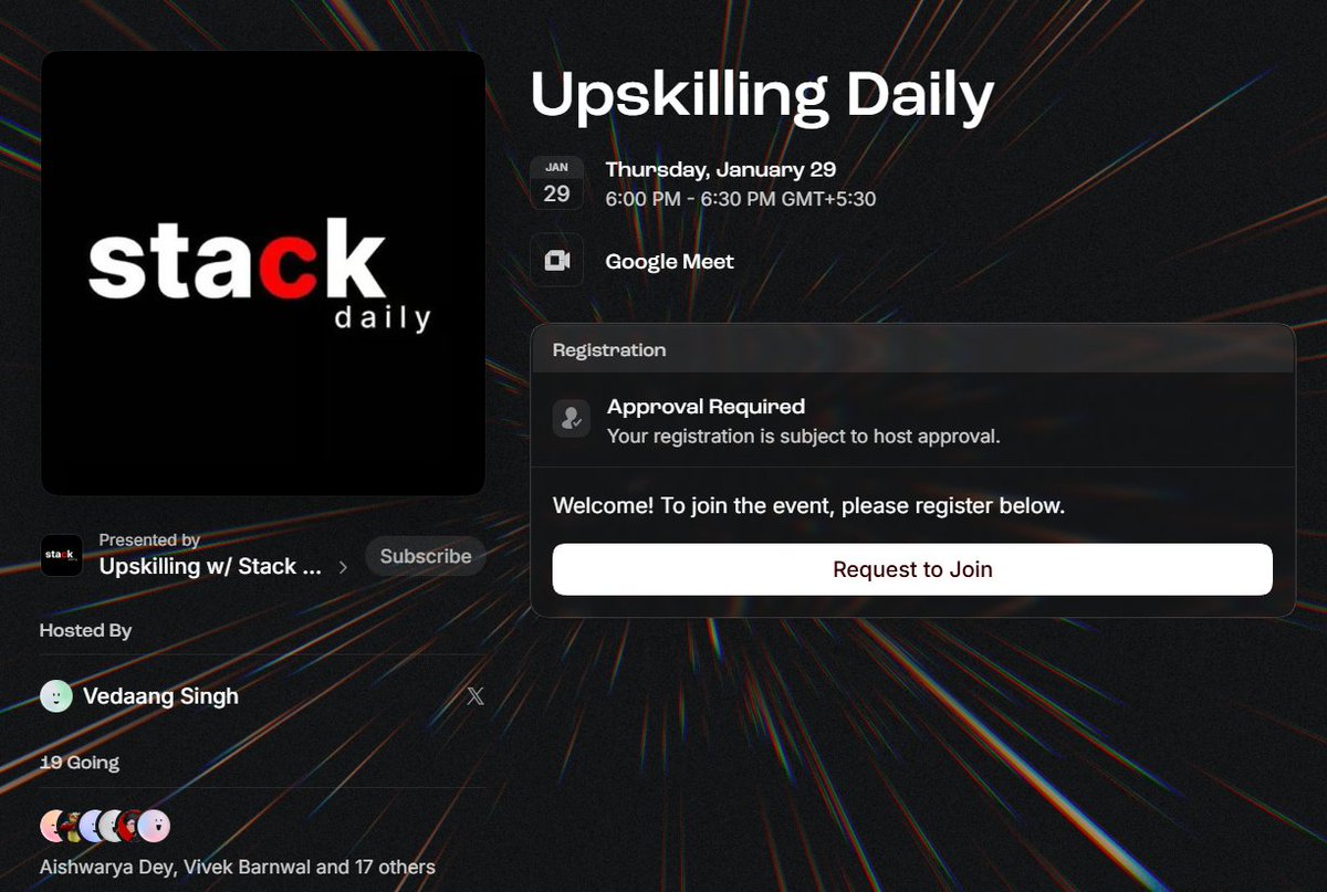 Stack Daily tweet media