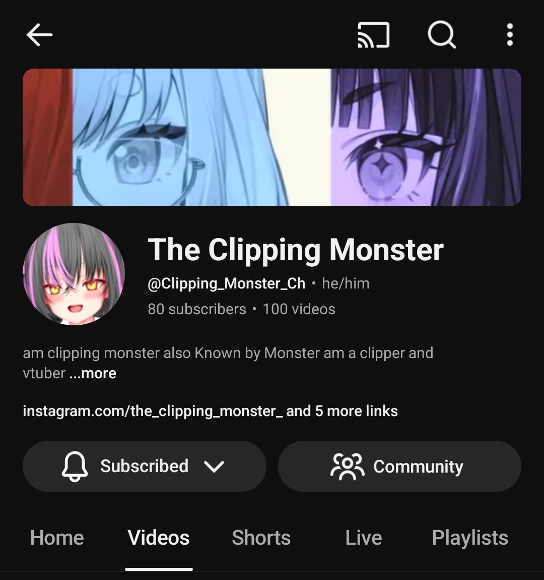If you any of my followers and oomfs would be so inclined...Help my fellow Momster get to 100 subs! Especially if you're a Chio Chompi fan!