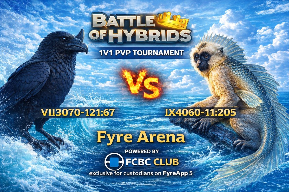 JariusOS's tweet photo. ‼️ FYREBASEPOSTING ALERT

what's the deal with DNA tokens? 

well...

using FyreApp 4, you can potentially combine 2 DNA tokens together to create Fyre Hybrids NFTs (see attached images)...

> they can be sold.

> they can be used to battle in the arena and earn income.

> beautiful Hybrids can compete and win pageants. 

+ alot more 

what does this mean for you?

a smart participant holds because they understand that the value of the tokens is in the creative output they can leverage them for. 

THEY ARE BUYING FOR BREEDING AND BATTLES, not quick profits.

Only DNA tokens does that.

‼️
another important thing to note is this...

ALL HYBRIDS ARE NOT BORN EQUAL.

‼️ there are 10 classes of Hybrids.

-FYRE Hybrid classification is determined by the DNA tokens spent on creating them.

Here is the requirement below:
1. Class 1 — Proto
   DNA Spend: 10,000 units
   $FCBCC Required: 10,000

2. Class 2 — Common+
   DNA Spend: 20,000 units 
   $FCBCC Required: 20,000

3. Class 3 — Stable
   DNA Spend: 100,000 units
   $FCBCC Required: 30,000

4. Class 4 — Refined
   DNA Spend: 500,000 units
   $FCBCC Required: 40,000

5. Class 5 — Enhanced
   DNA Spend: 1m units
   $FCBCC Required: 50,000

6. Class 6 — Advanced
   DNA Spend: 5m units
   $FCBCC Required: 60,000

(‼️ Breeders can combine 3 or 4 PureBreeds from this point to create Tribrids and Quads) 

7. Class 7 — Apex
   DNA Spend: 10m dna units 
   $FCBCC Required: 70,000

8. Class 8 — Ascended
   DNA Spend: 25m DNA units 
   $FCBCC Required: 80,000

9. Class 9 — Apex Genesis
   DNA Spend: 50m dna units
   $FCBCC Required: 90,000

10. Class 10 — Mythic Genome
    DNA Spend: 100m dna units
    $FCBCC Required: 100,000

A breeding event is a deflationary event and is good for everyone on the ecosystem.

How?

Each time breeding is initiated:
-50% of the DNA spend is burnt.
-30% is sent to the Custodian (holder of the PureBreed NFT), and
-20% goes to @warplette

The smart time to stack up the millions of DNA units is now, while it's still cheap.

It may be the only way to have enough to create high class of hybrids.

should i also point out that a class 10 rat would decimate a class 1 Cat?

yes. it matters that much.

So... as you plan for all the fantastic Hybrids you'll create... make sure you have enough tokens to create something powerful enough.

DNA MARKETS IS THE ALPHA OF 2026.

everyone will soon get it.

start here: https://t.co/LApmxRjSZk