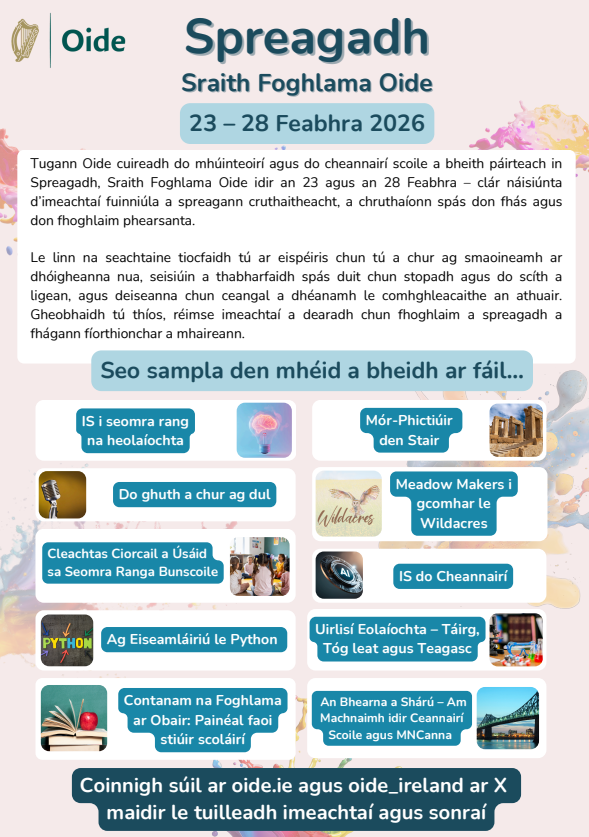 Oide Schools' Support Service, Ireland tweet media