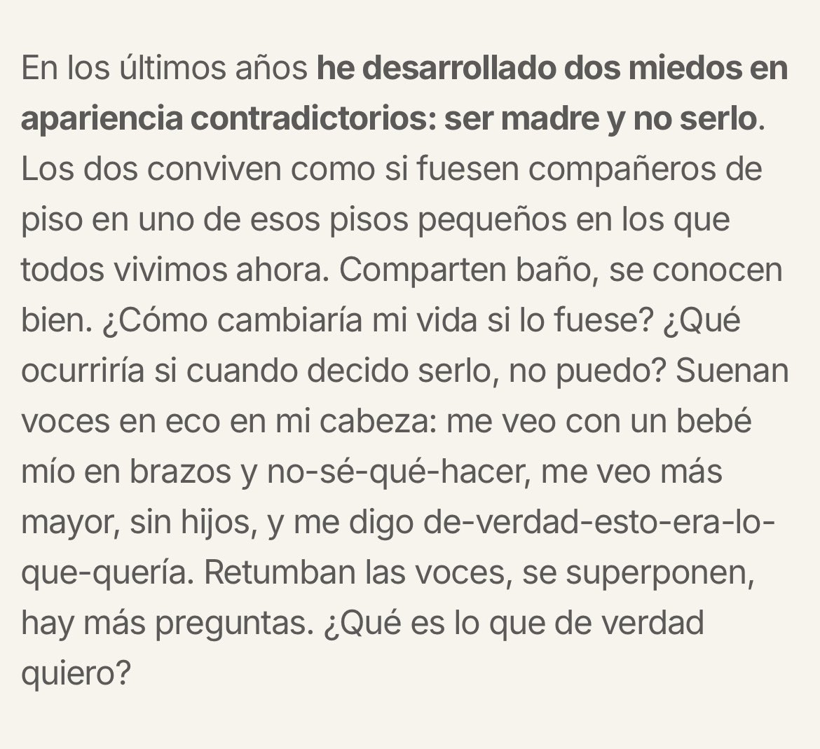 A partir de los 30 todo el mundo te pregunta por lo mismo: hoy sobre la maternidad.
