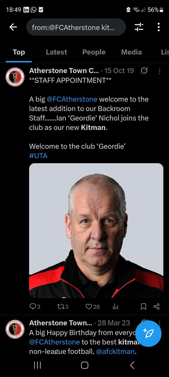 Geordie tweet media