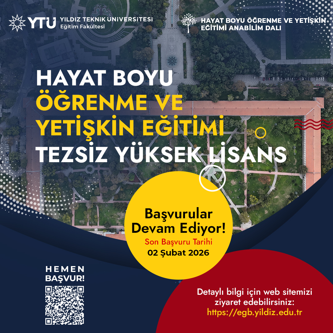 YTÜ Hayat Boyu Öğrenme ve Yetişkin Eğitimi ABD tweet media