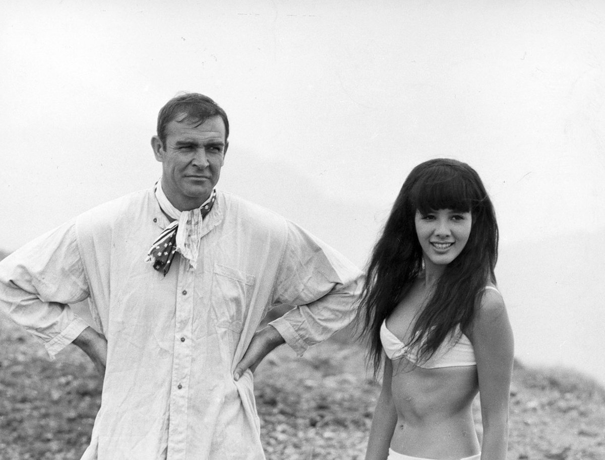Behind the scenes with Mie Hama and Sean Connery on location at Mount Kirishima, Kagoshima, Japan during filming for YOU ONLY LIVE TWICE (1967) 

Part of our recent archive update, 
which you can see by clicking here >  
thunderballs.org/newadditions

楽しんでいただければ幸いです!