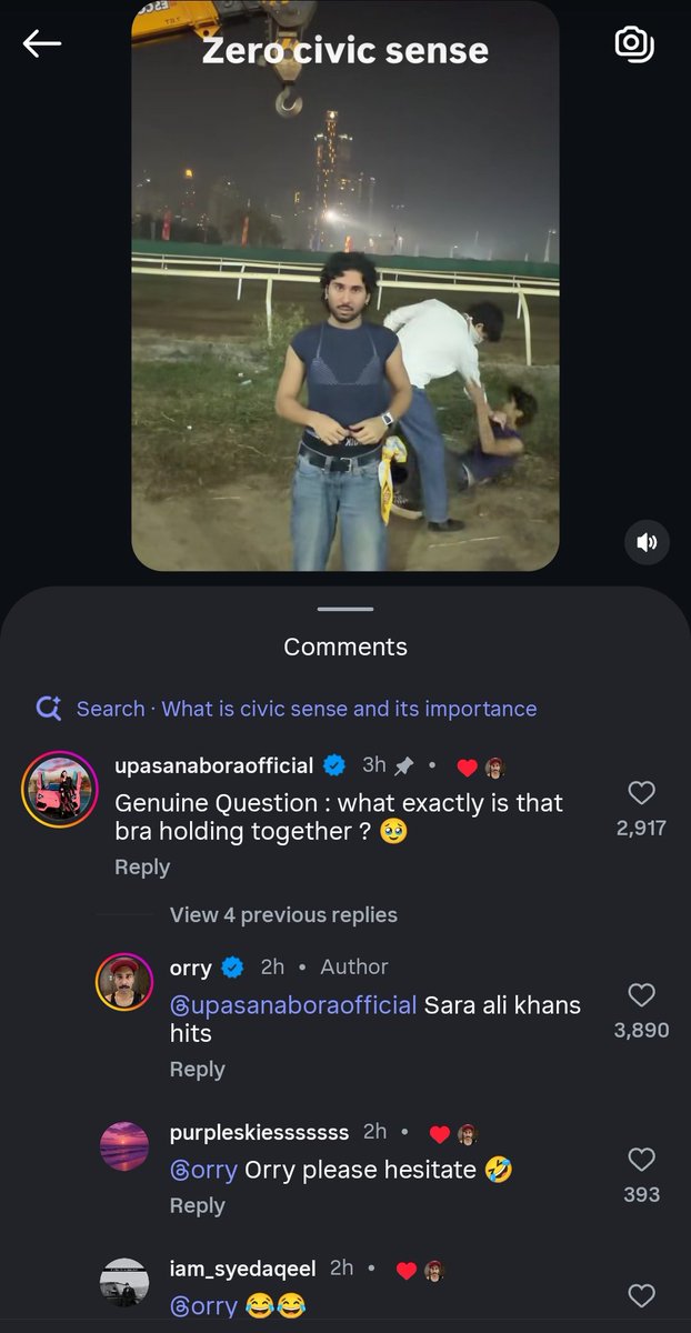Wellutwt's tweet photo. Reddit mf again 💀
Orry × Ibrahim x Sara x Palak https://t.co/je2G5wODMO