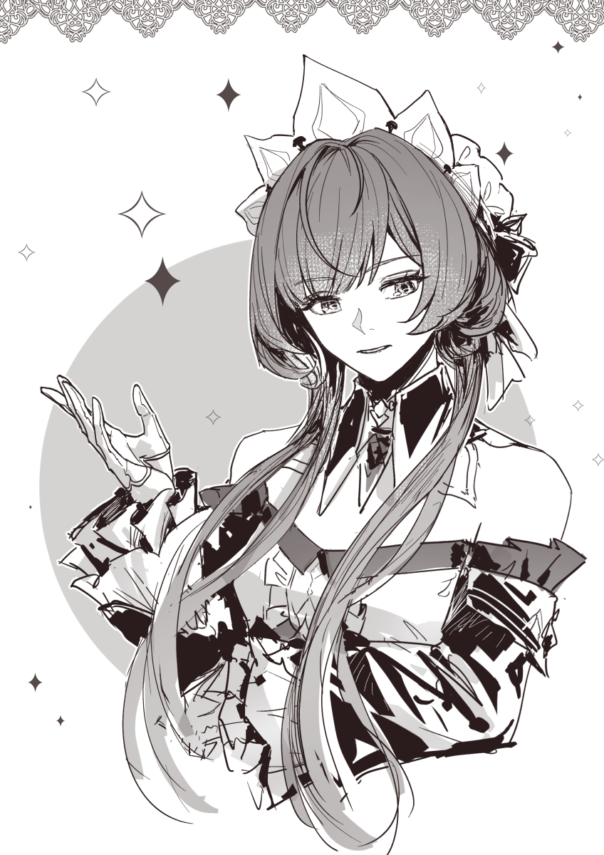 Sandrone, one of the characters I never thought of drawing... (But here she is now)