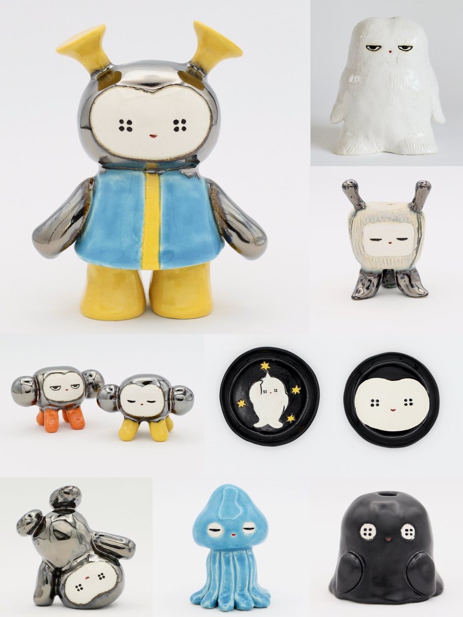 はちみせさん(@kaibutsushop )では東海林の作品やグッズをたくさんお