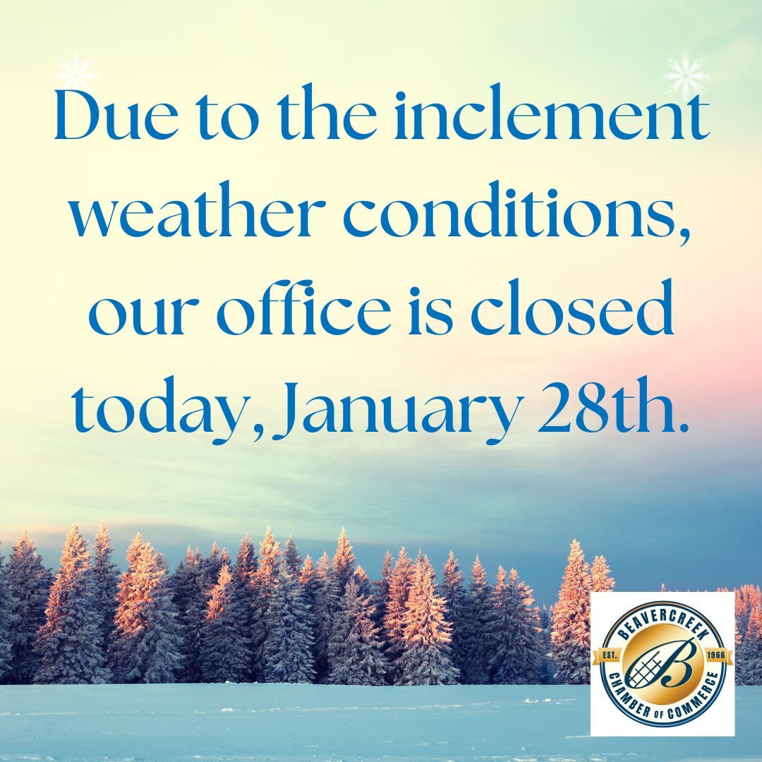 As we follow the school closure schedule, our office will be closed on Wednesday, January 28th.

We hope to be back to normal office hours tomorrow.