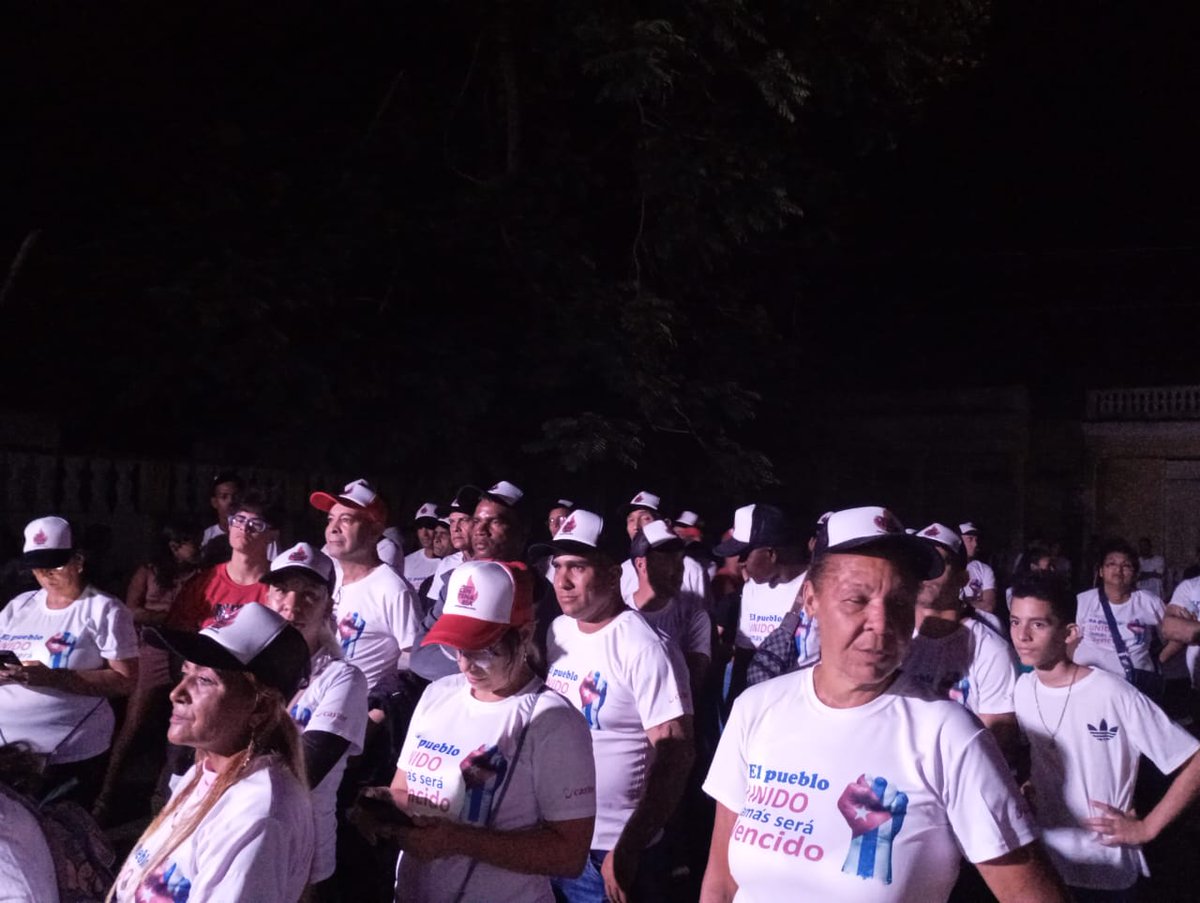 Los castores presentes en la marcha de las antorchas.<a href="/ecoi16/">ECOI.16 🇨🇺 "Creando nuevos cauces"</a> #MartiVive