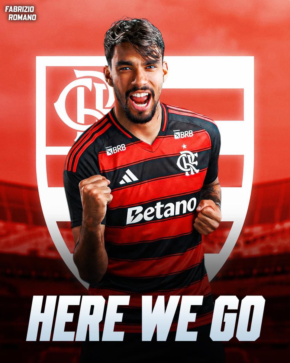 fla_infos's tweet image. 🚨 HERE WE GO!

Lucas Paquetá é o mais novo reforço do Flamengo, negócio fechado por 42 milhões de euros, contrato de 5 anos.

Paquetá viaja ainda hoje!

🗞️ @FabrizioRomano