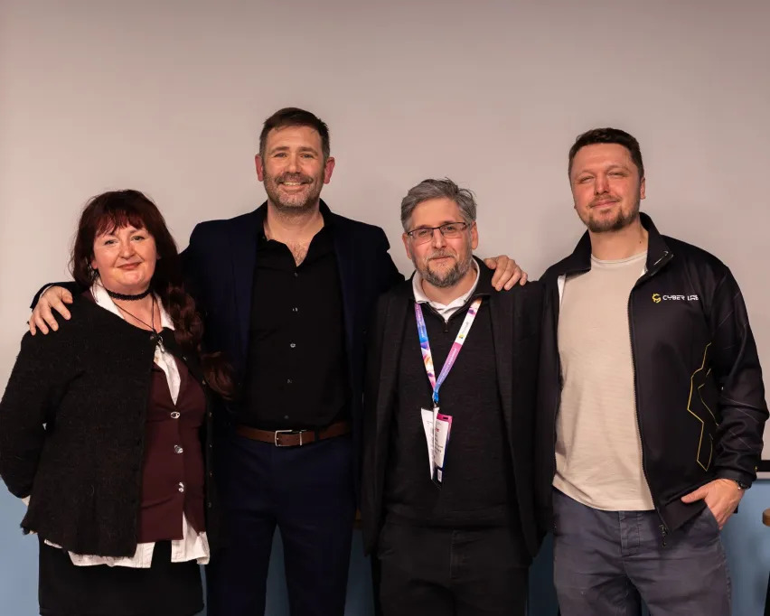 skill_serve_exp's tweet photo. Our CEO, Stuart Kosters, had an amazing time at @Bett_show last week! 

Massive thank you to @FraserEsports, @Lizzie_Squires, @sam_s_cooke, @unevngg, @Schoolofesport, @chillblast, and Esports Academics for making the event enjoyable and getting us there! 🌟 https://t.co/TU83d9hwyZ