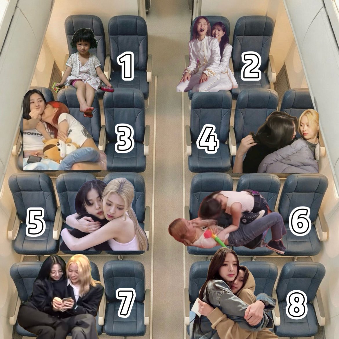 비행기 좌석 고르기 #씬륮 ver.✈️