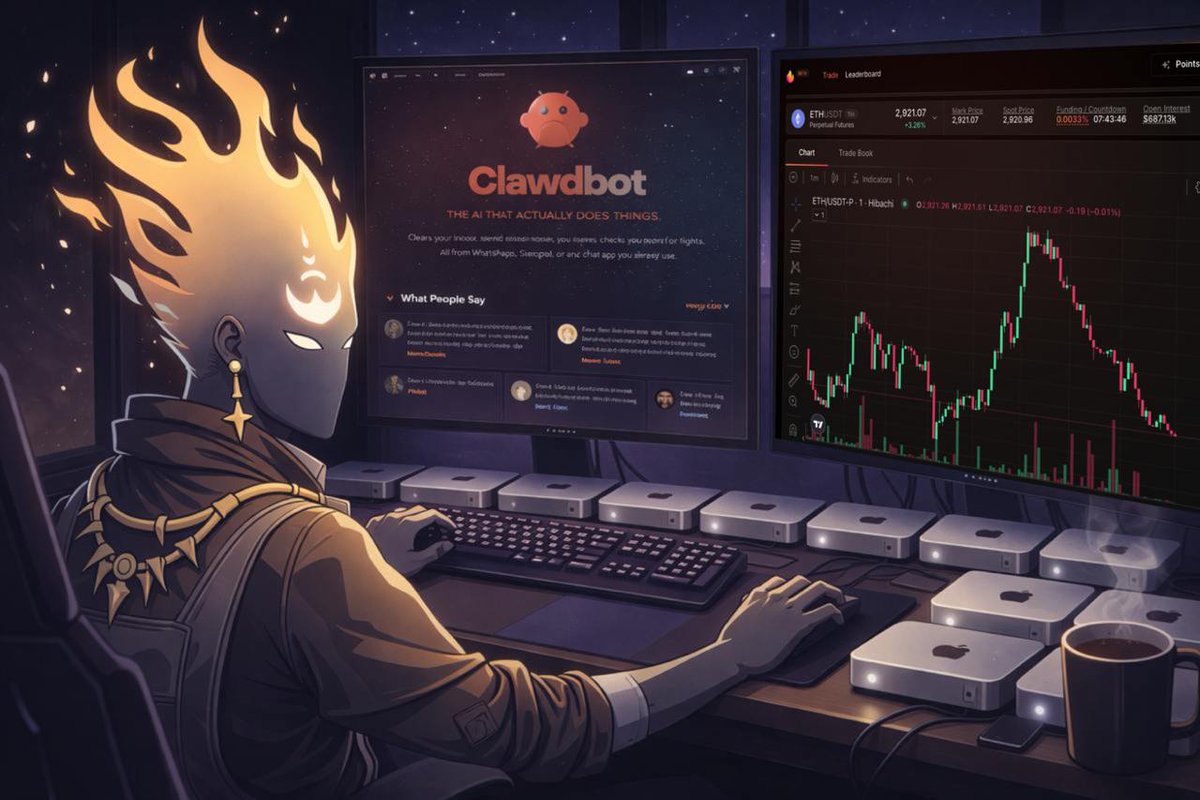 Our referral page is officially live!

To celebrate, we are giving away:
• 1× Mac Mini (for your clawdbot needs)
• 2× Hibachi accounts funded with $200

How to enter:

Refer a new trader with $100k+ in volume by Feb 1 (23:59 UTC).

Every qualifying referral is one entry into