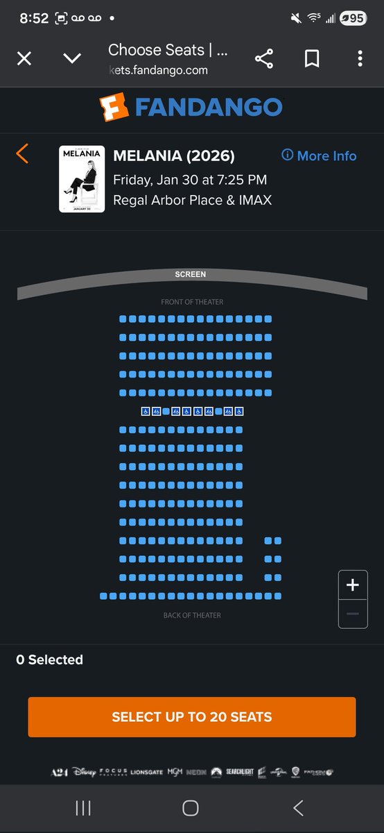 AaronPerrySr's tweet photo. @realDonaldTrump Selling out where, you couldn't even sell out the private screening at the WhiteHouse, delusional and exaggeration are at an all time high from the Executive Branch! https://t.co/6k8faiuNq2