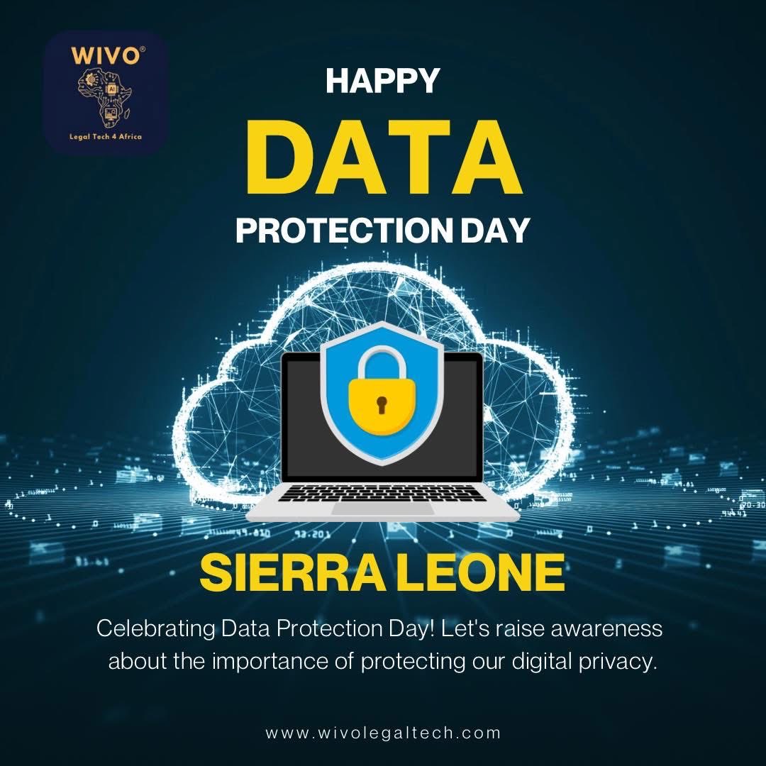 Happy #DataProtectionDay! 🇸🇱🔐
Sierra Leone is making history in 2026! We're on the move to enact our first Data Protection Law.
✅ Control over your data
✅ Trust in digital services
✅ Safer digital future for all

#DataProtection #cyberlaw #ai #digitalgovernance