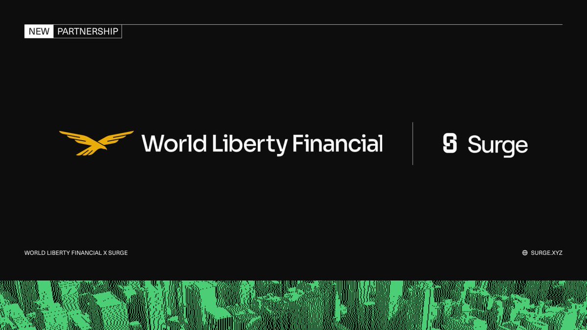 Surge is now integrated with <a href="/worldlibertyfi/">WLFI</a>. 

Enabling USD1 token-pairing across all chains.

USD1 adoption has only just begun.