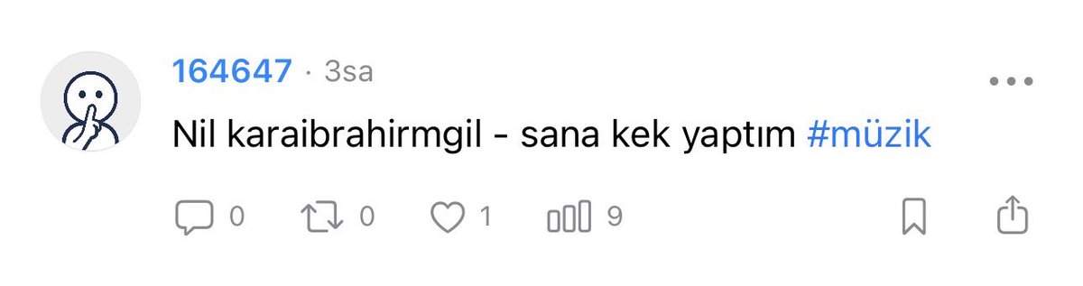 hushboardtr's tweet photo. Birileri aşık olmuş🤔

#hushboard #hush #anonim #anonimapp https://t.co/Z2g5OVM5W0