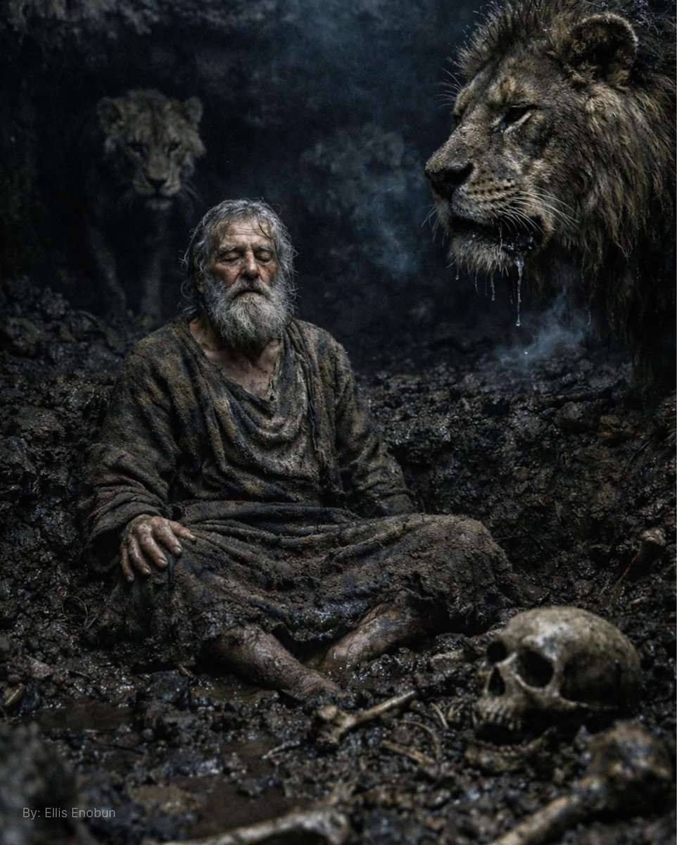 ChristineBrejc1's tweet image. If you think the miracle was just shutting the Lions' mouths, you are missing the terrifying reality.

If you have been asking why God has not brought you out of the pit, this post is FOR YOU!

Daniel's experience is not one of those storybook or National Geographic moments where…