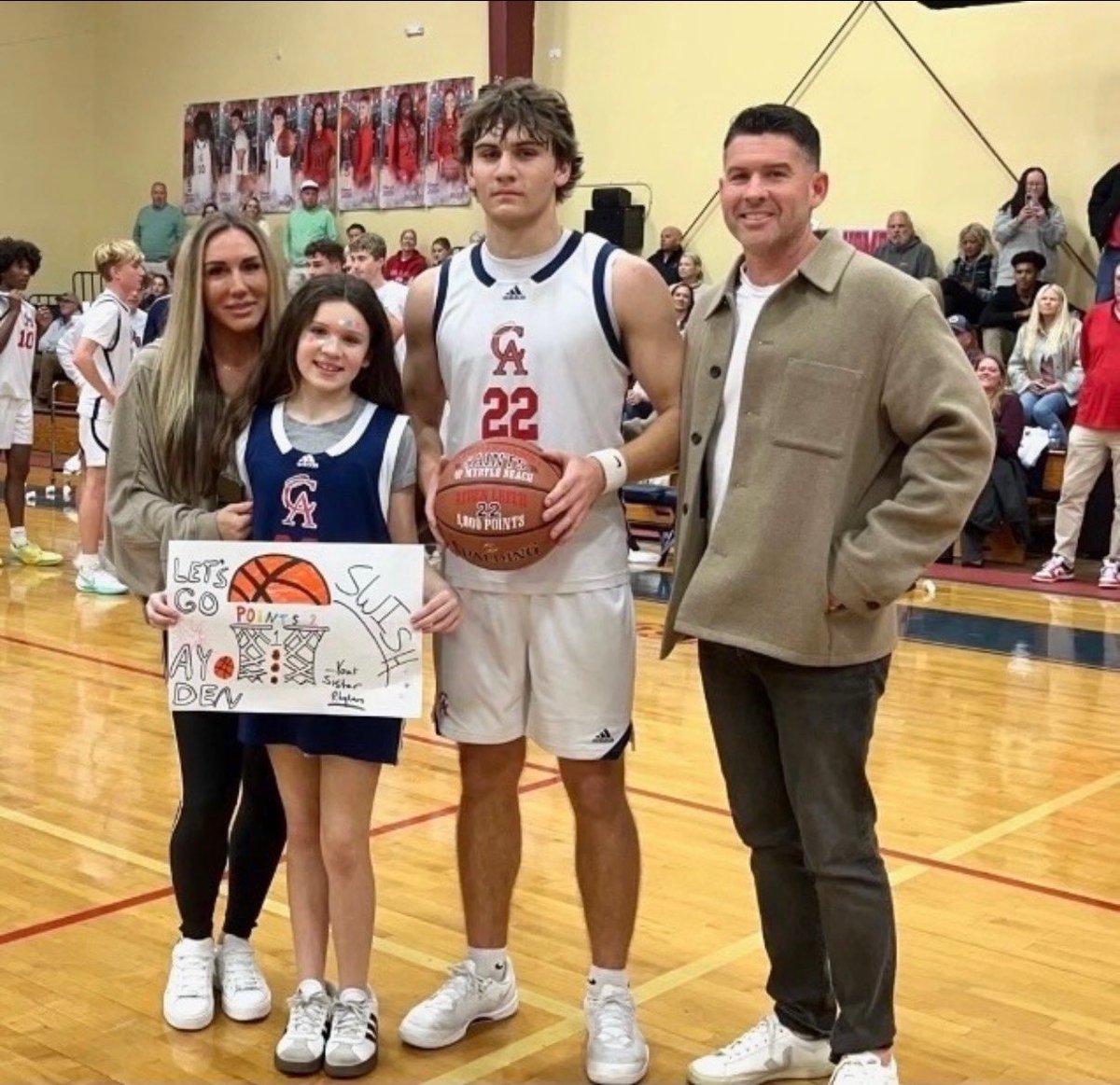 PalmettoPrideBB's tweet photo. Congratulations to 6’1 G Ayden Leith ‘28 on reaching his 1,000 points on last night.
#ThePrideWay #Forever45 https://t.co/dplIRY7eoW