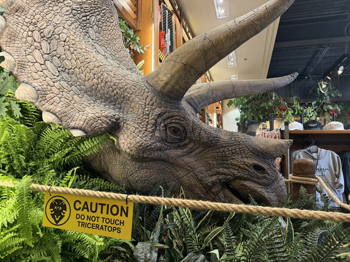 magiccitymayhem's tweet image. FIRST LOOK! Say good morning to the newest resident of Jurassic Outfitters! @UniversalORL @JurassicWorld
