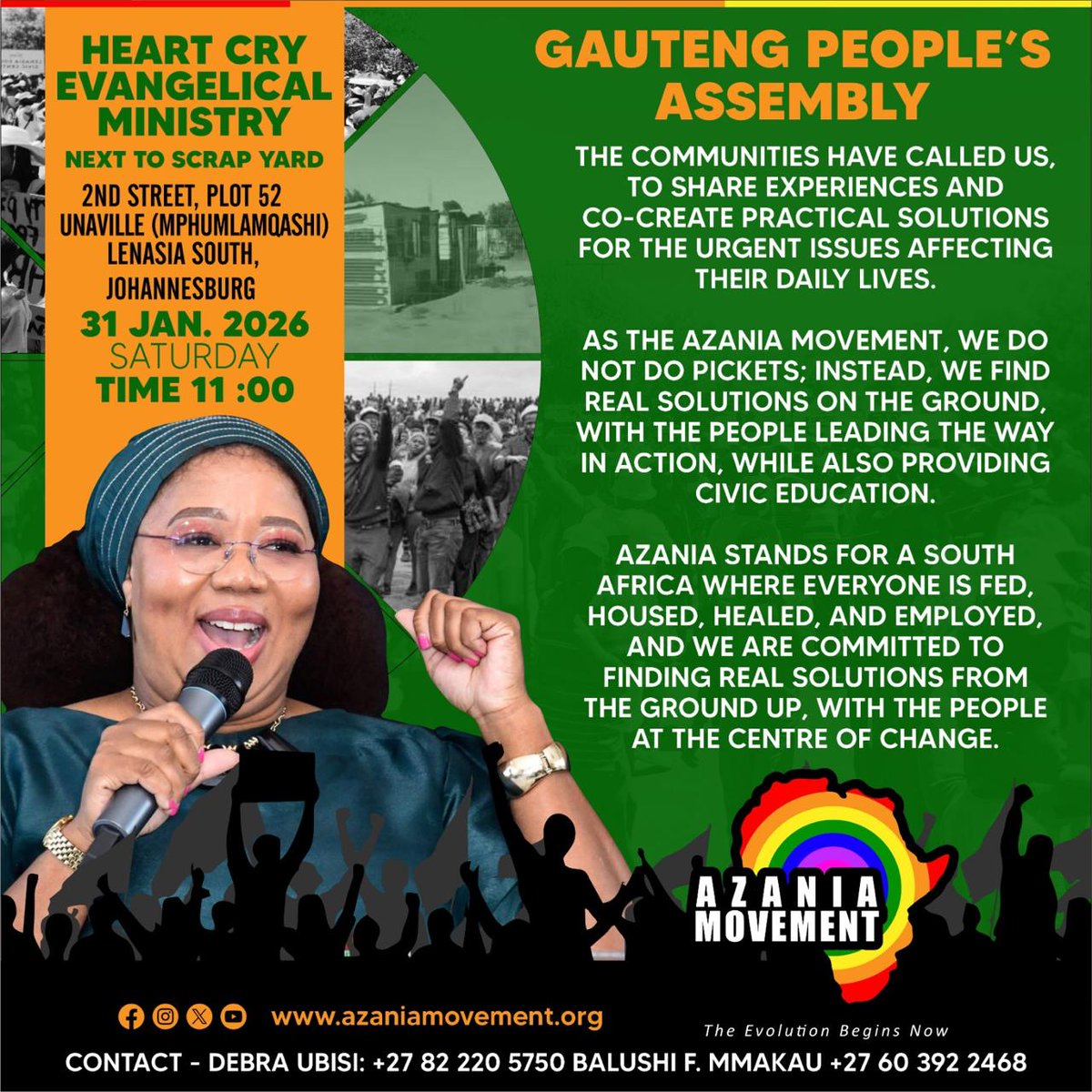 Azania Movement Official tweet media